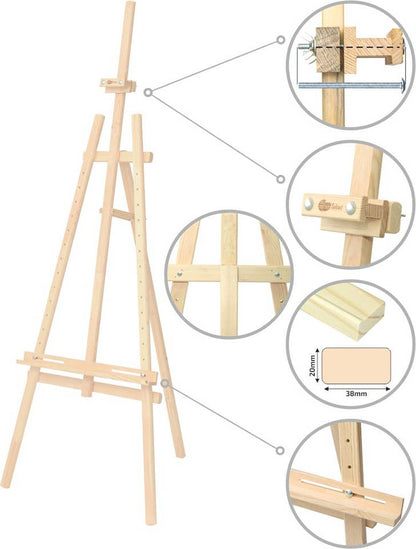 ROSA Studio Wooden Easel, #41, Lira