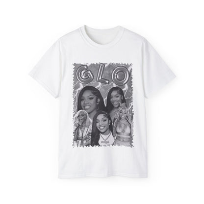 Black & White Glo, Glorilla, Big Glo Unisex Ultra Cotton Tee