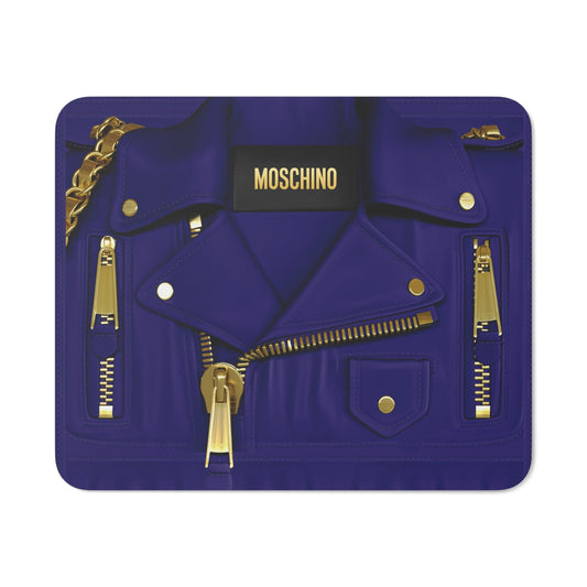 Blue Moschino Desk Mouse Pad