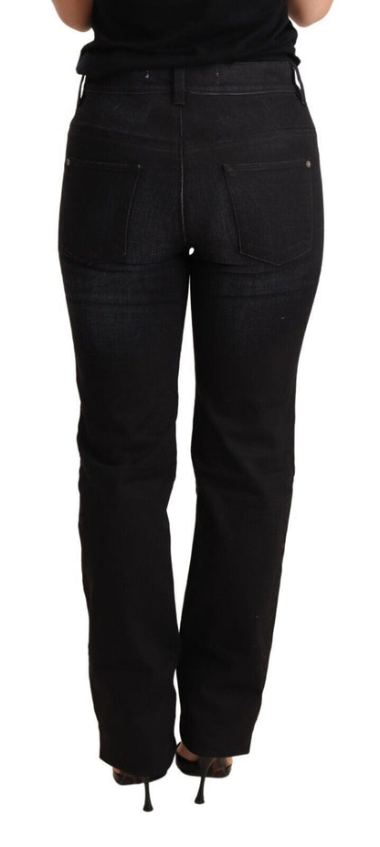 Ermanno Scervino Brown Low Waist Skinny Denim Trouser Cotton Jeans