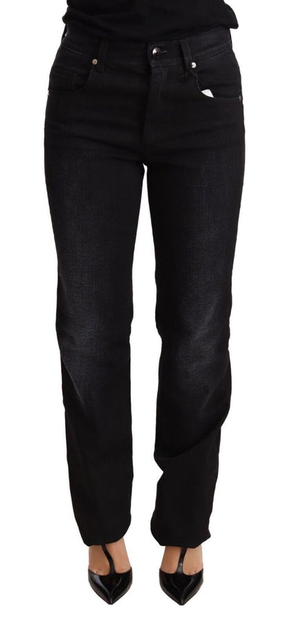 Ermanno Scervino Brown Low Waist Skinny Denim Trouser Cotton Jeans