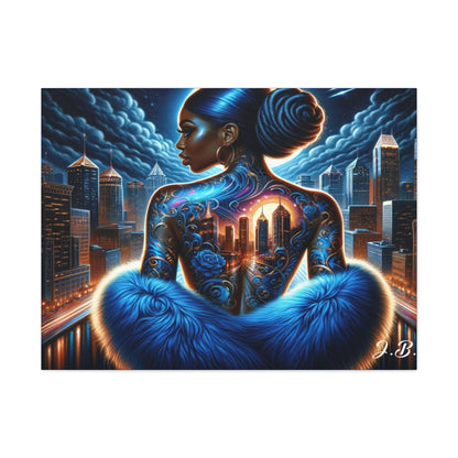 African American Blue Sky's Canvas Gallery Wraps Canvas Gallery Wraps