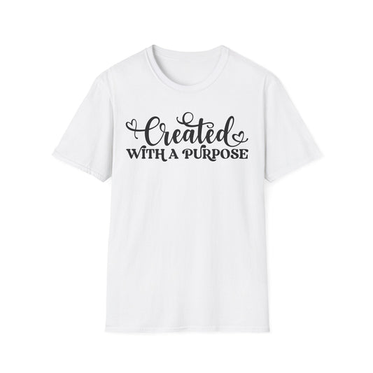 Created with a Purpose Unisex Softstyle T-Shirt