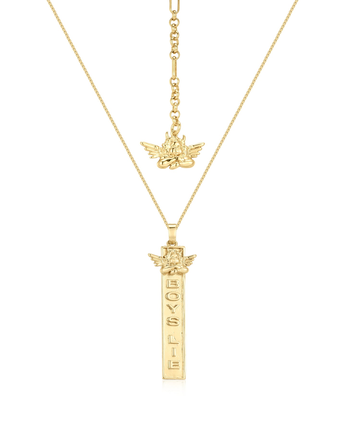 The Suzi Angel Necklace