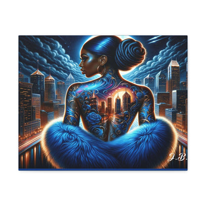 African American Blue Sky's Canvas Gallery Wraps Canvas Gallery Wraps