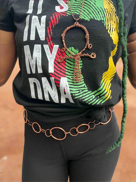 .999 Solid Copper Waist Chain