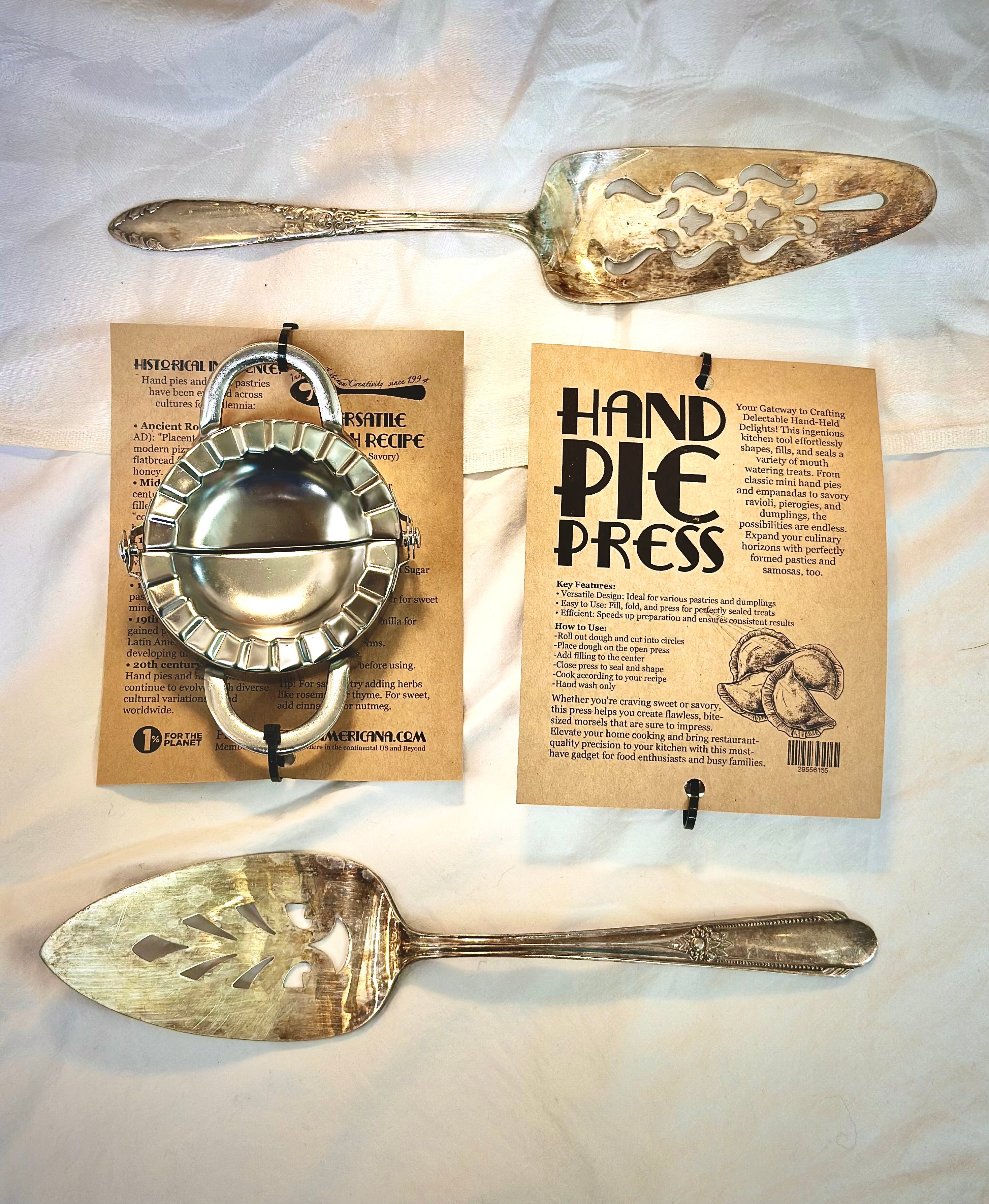 Miniature Stainless Steel Hand Pie Press
