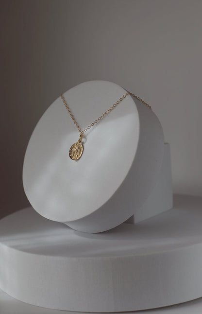 Dainty Miraculous Medal Necklace