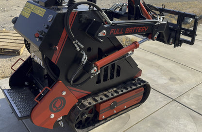 72V 16.4kWh Curiosity Mini Track Loader Skid Steer