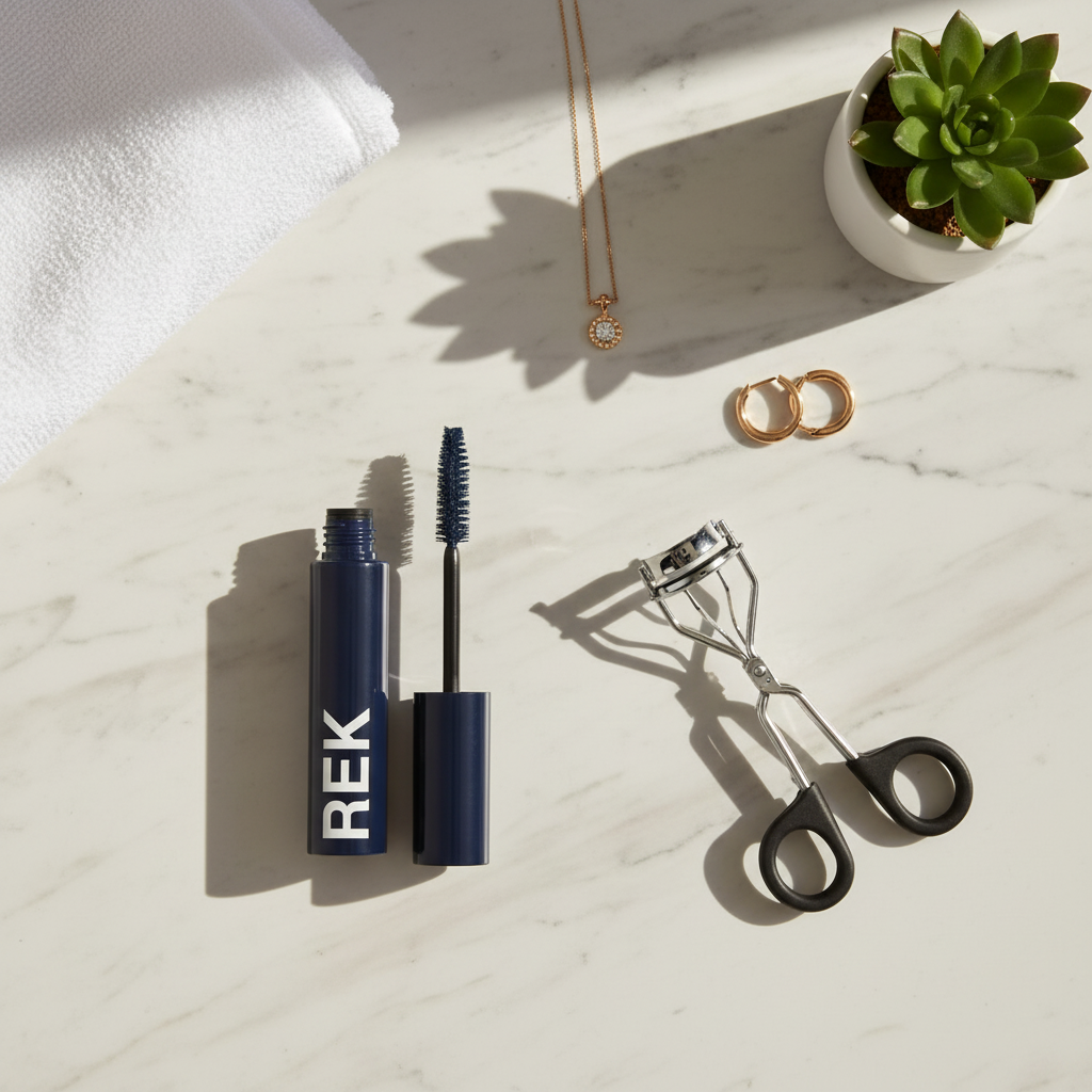 Navy Sensitive Mascara | REK Cosmetics