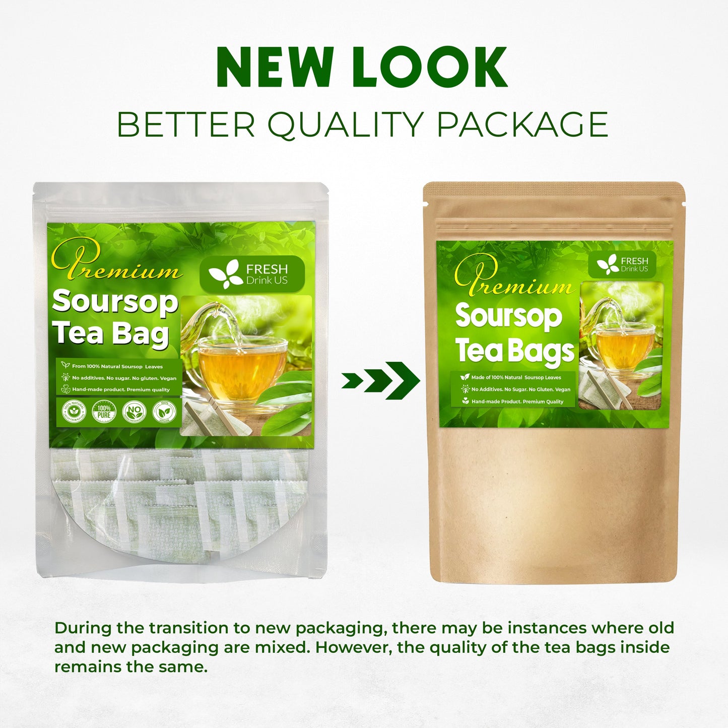Premium Soursop Leaves Tea bags, Dried Soursop Leaves, Soursop Leaf Powder, Guanabana Leaves Tea, Hoja Guanabana Tea