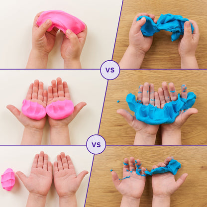 OKTO Air Dry Clay Bucket, 910 ml (31 fl oz) — Red — Ages 8+