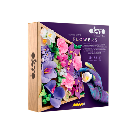 OKTO Sensory Art 3D Woodcraft “Inspiration” – Succulent Craft Kit