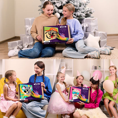 OKTO Clay by Numbers — Lama — (16.54×12.01 in) — Ages 5+