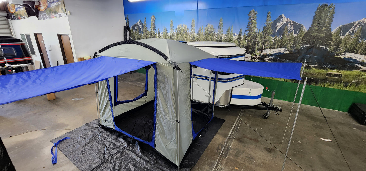 Meerkat Trailer Side Tent for Enhanced Outdoor Adventures and Camping Comfort