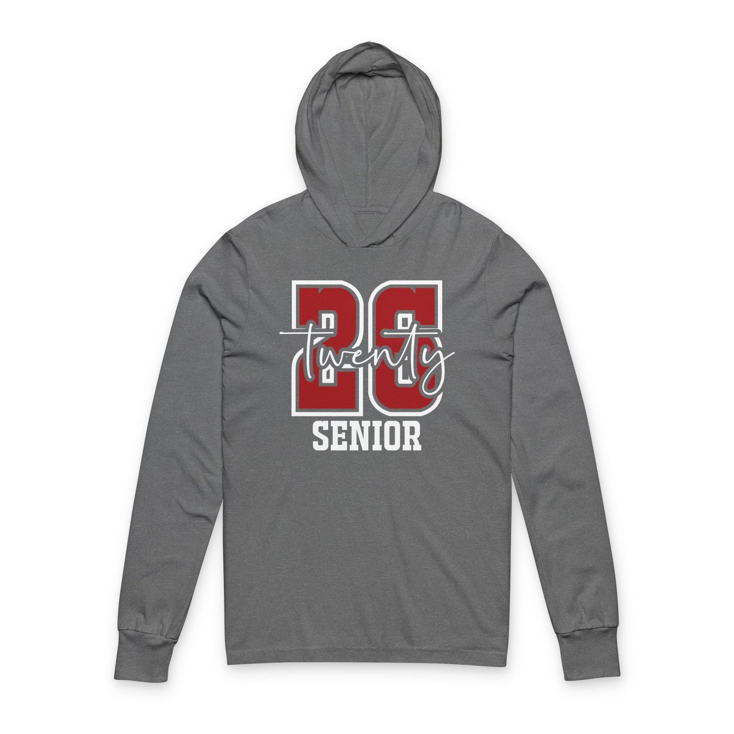 Class of 2026, Graduation Unisex Hooded Long Sleeve Tee: Comfort & Style for Everyday Wear, Ideal for Casual Outfits, Gifts, Sports Events, & Relaxed Gatherings