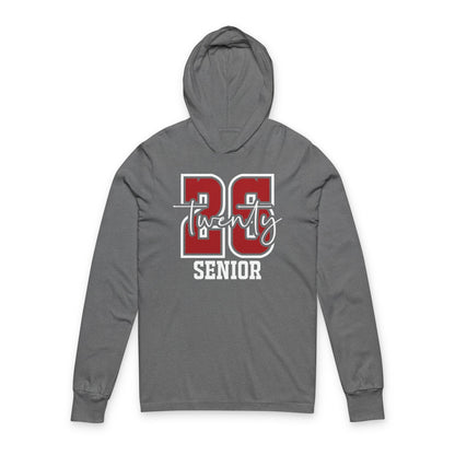 Class of 2026, Graduation Unisex Hooded Long Sleeve Tee: Comfort & Style for Everyday Wear, Ideal for Casual Outfits, Gifts, Sports Events, & Relaxed Gatherings