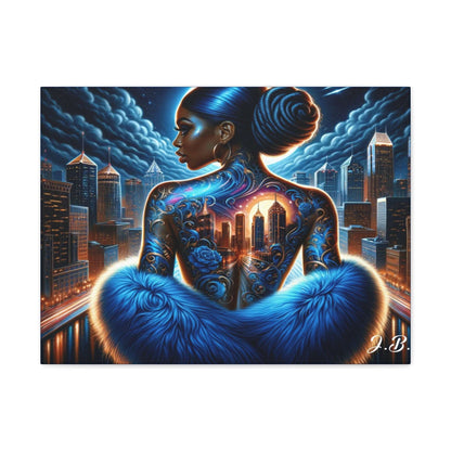 African American Blue Sky's Canvas Gallery Wraps Canvas Gallery Wraps