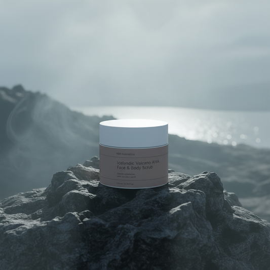 Icelandic Volcano AHA Face & Body Scrub