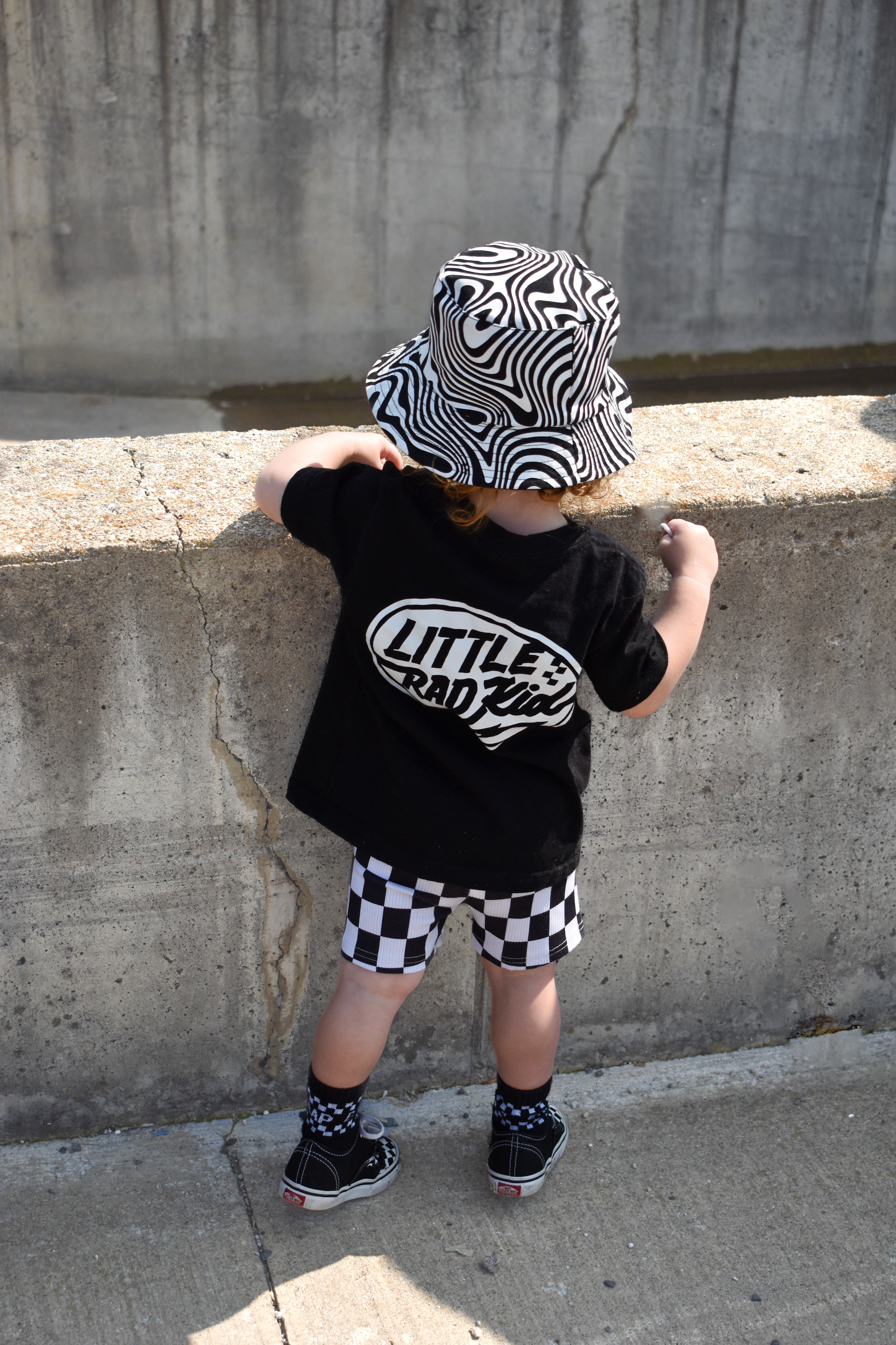 Checker | bamboo biker short