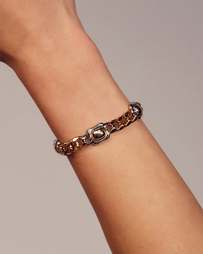Kate Bezel Stud Bracelet