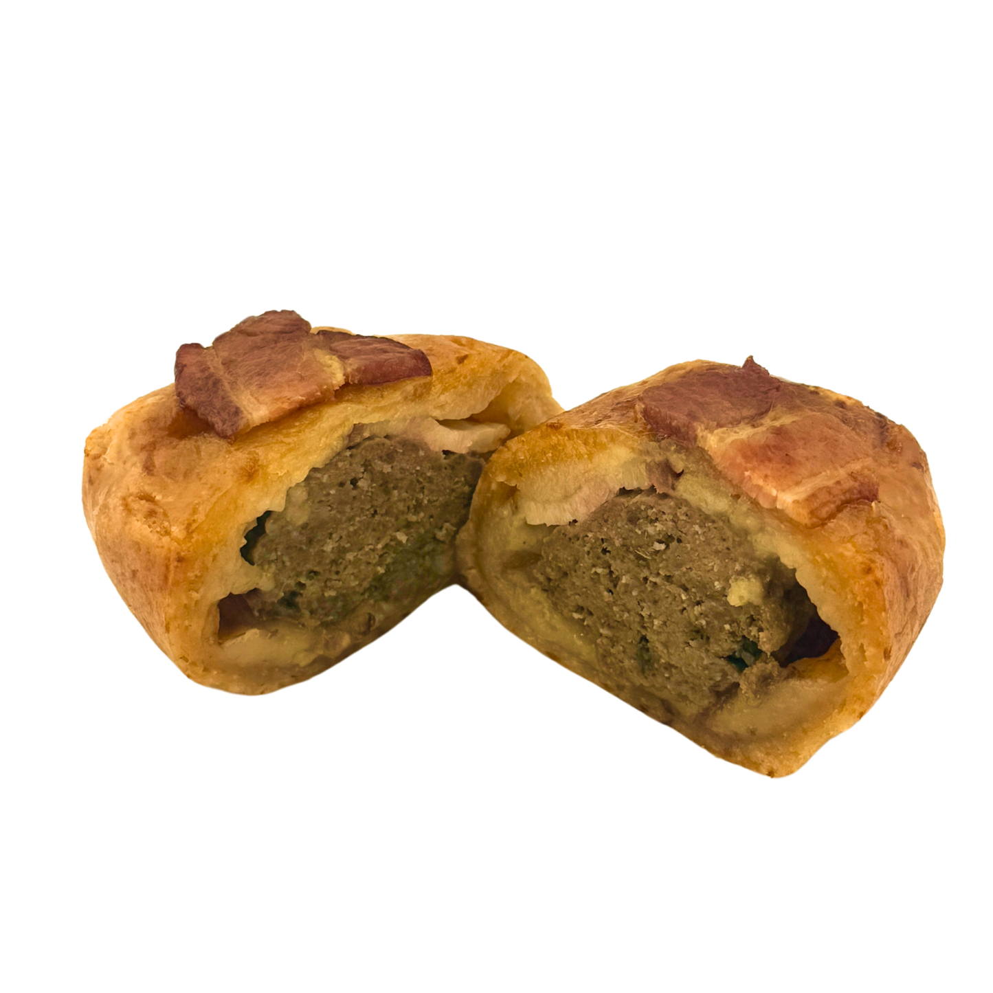 Bacon "Cheez" Burger Breakfast Meat Buns (4-pack)