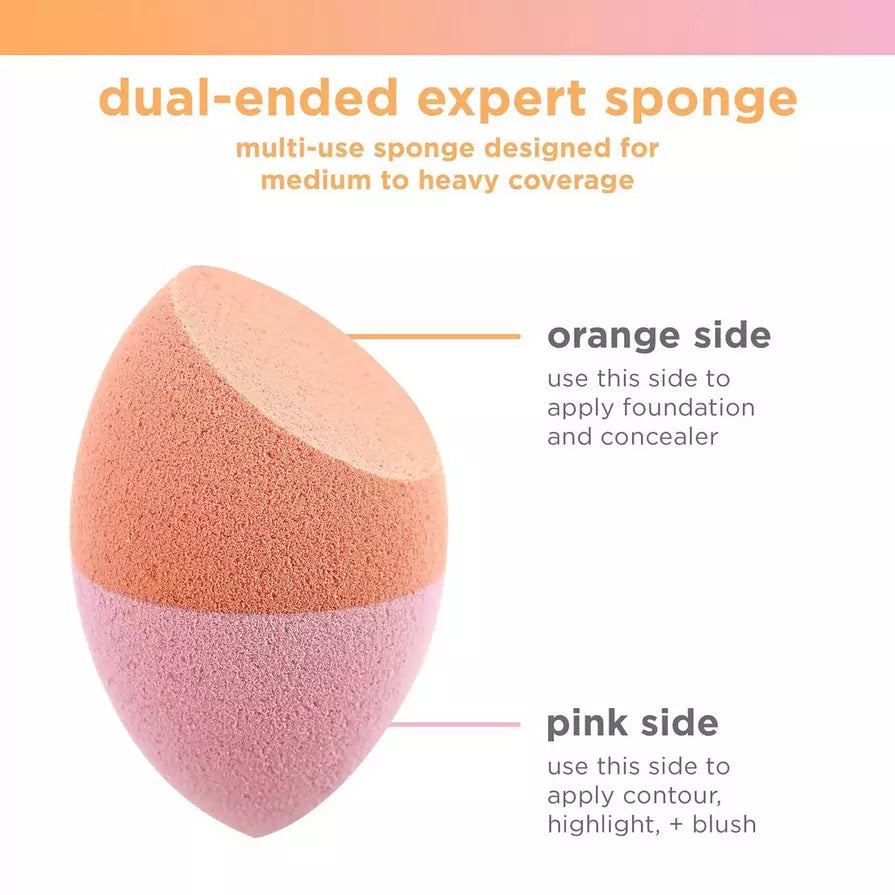 REAL TECHNIQUES Dual - Ended Expert Sponge