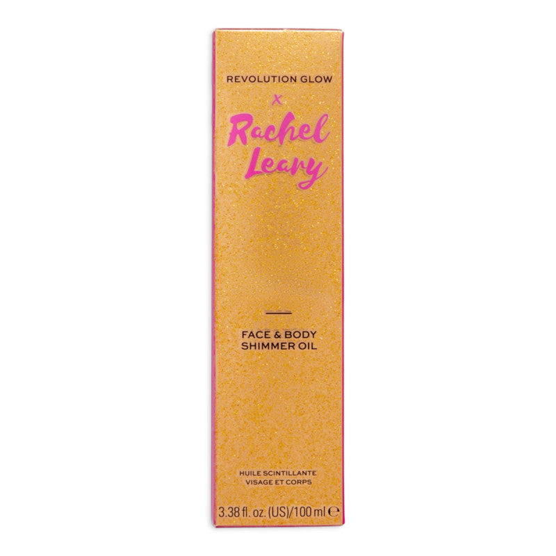REVOLUTION Golden Goddess Face & Body Shimmer Oil