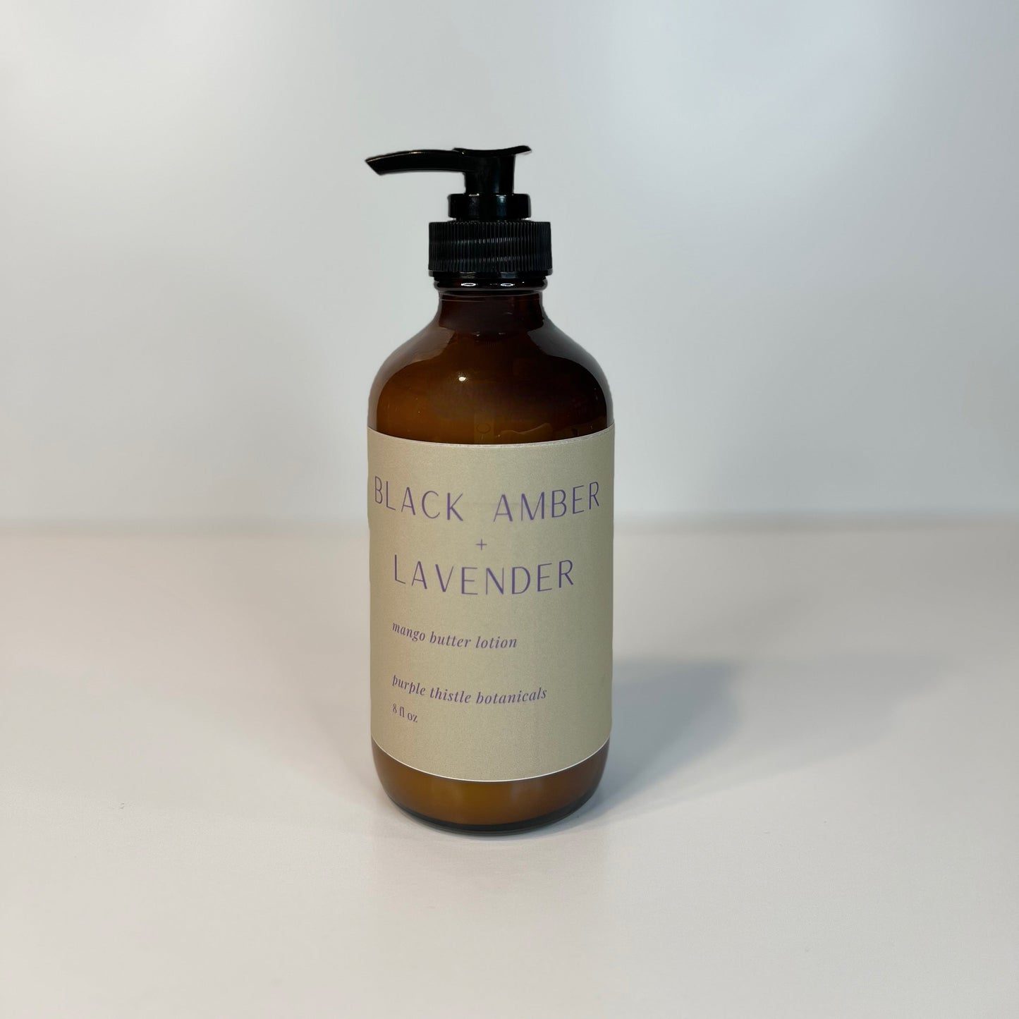 Black Amber + Lavender Mango Butter Lotion