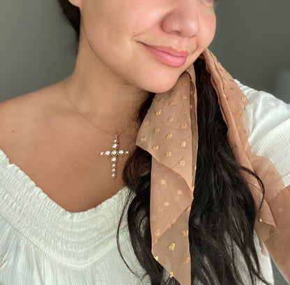 Old World Cross Necklace