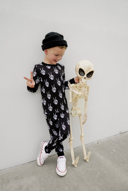 ✌🏻 skelly | bamboo pajamas