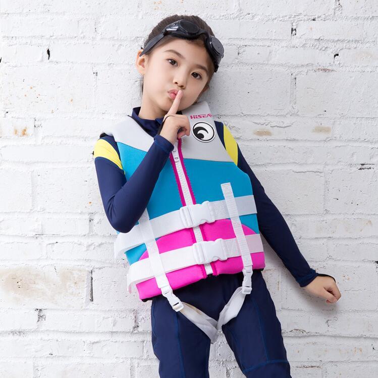 Juvenile Kids Life Vest Neoprene Floating Children Life Vest