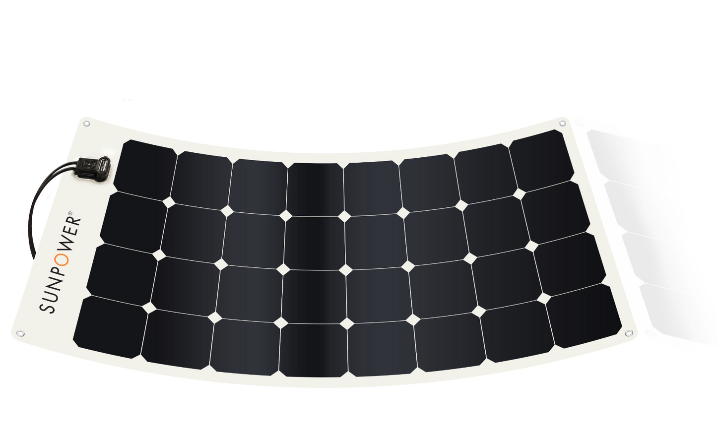 Sunpower 100W Flexible Solar Panel with Maxeon Technology cells