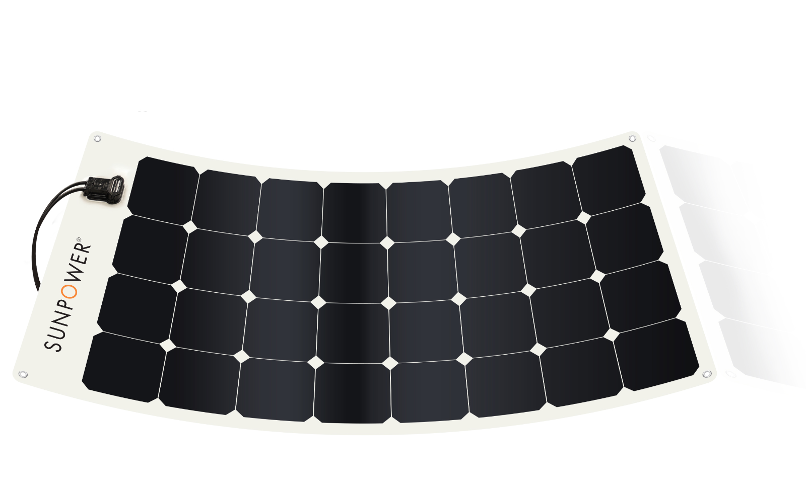 Sunpower 100W Flexible Solar Panel with Maxeon Technology cells