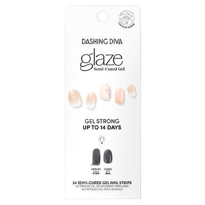 GLAZE Gel Nail Dome Effect
