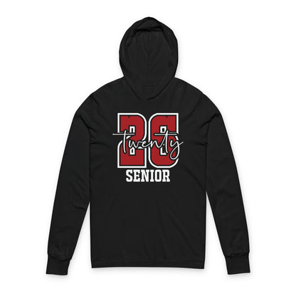 Class of 2026, Graduation Unisex Hooded Long Sleeve Tee: Comfort & Style for Everyday Wear, Ideal for Casual Outfits, Gifts, Sports Events, & Relaxed Gatherings