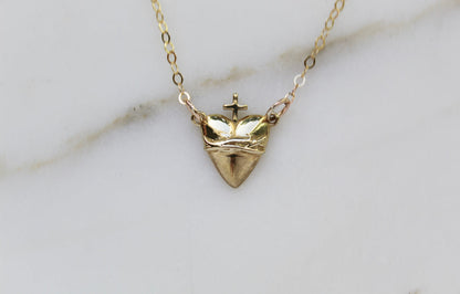 Holy Hearts™ Sacred Heart of Jesus Necklace