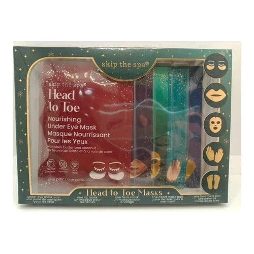 Skip The Spa Head to Toe Masks Gift Set
