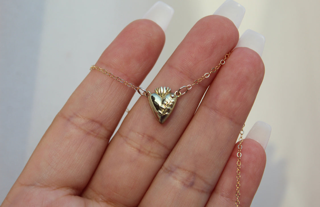 Holy Hearts™ Chaste Heart Of St. Joseph Necklace