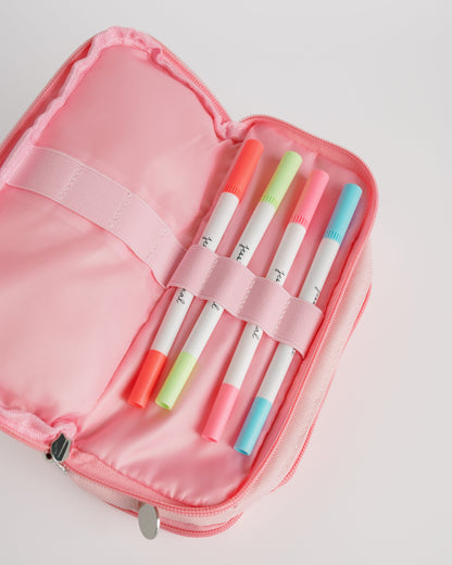 3 Compartment Pencil Pouch