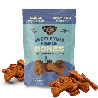 Sweet Potato and Pumpkin Bones
