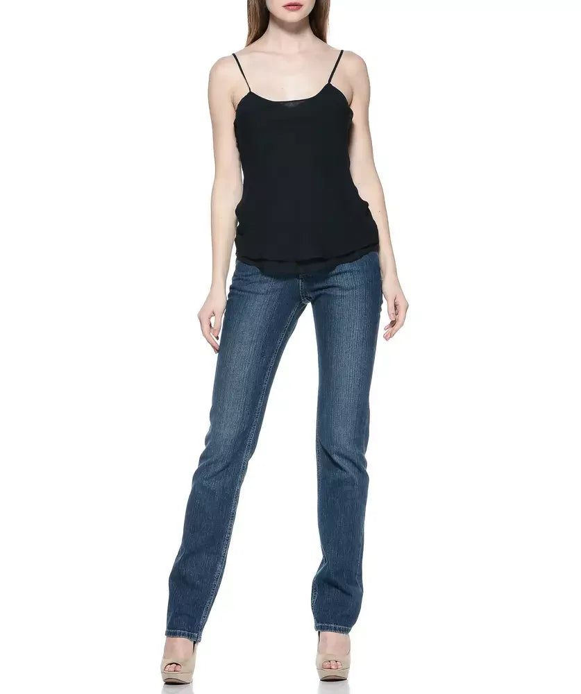 Ungaro Fever Blue Cotton Women Jeans