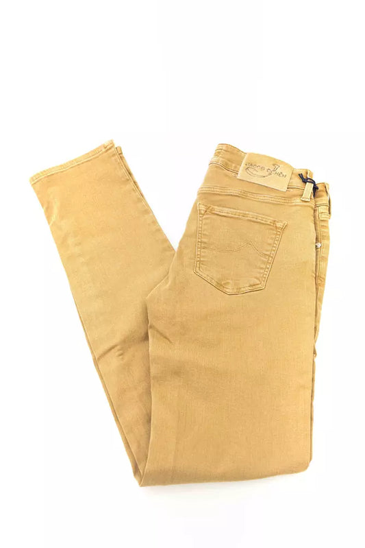 Jacob Cohen Gray Cotton Women Jeans