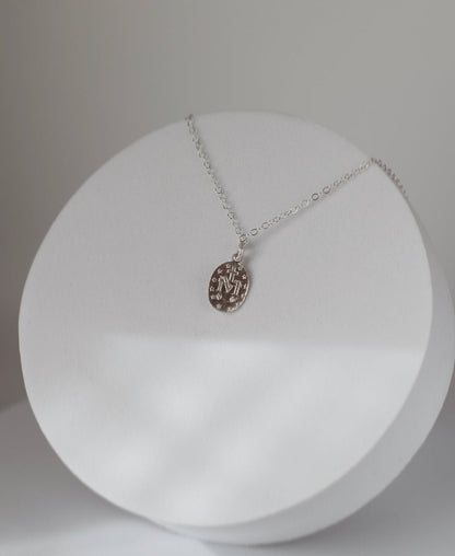 Dainty Miraculous Medal Necklace in Silver