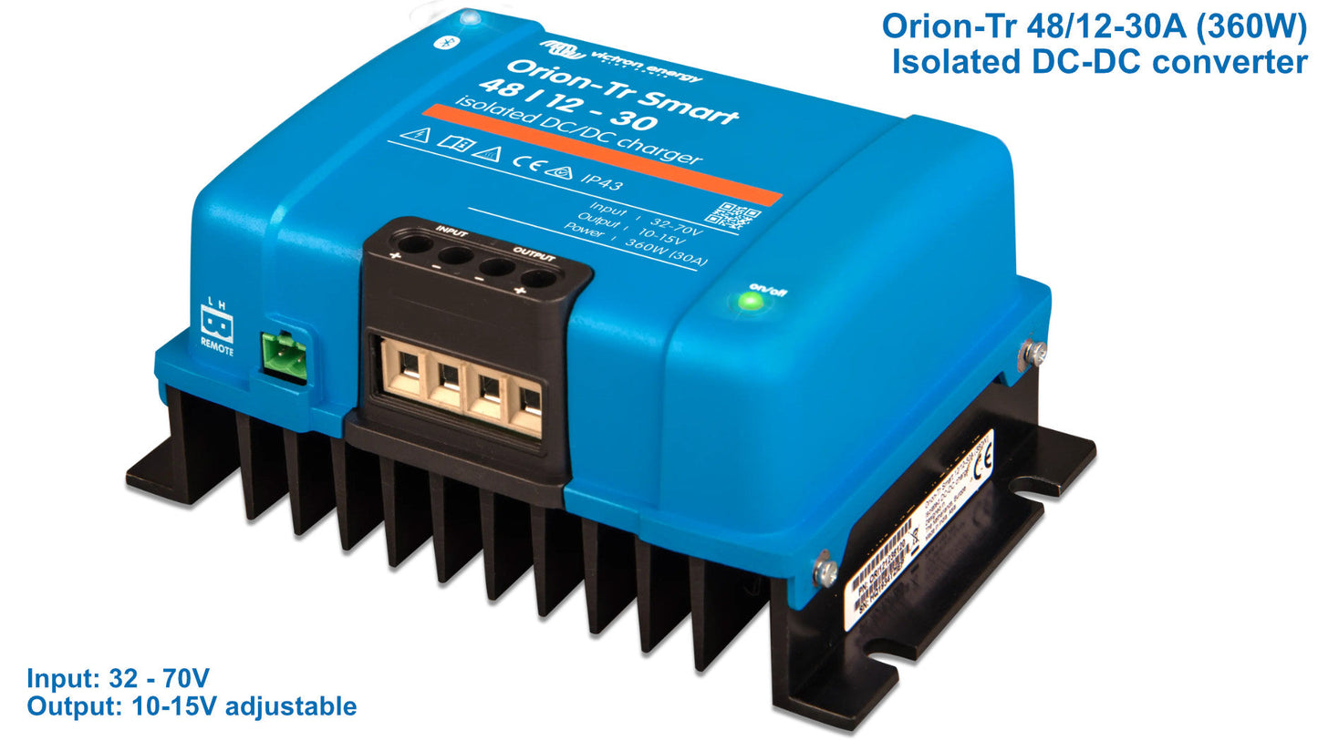DC-DC Transformers: step up/down converters for 12V, 24V & 48V DC