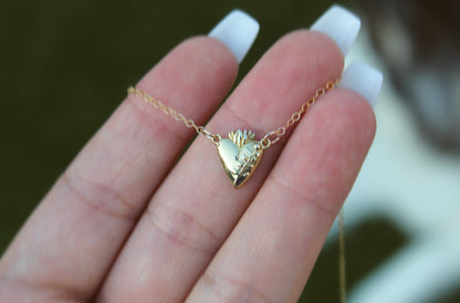 Holy Hearts™ Chaste Heart Of St. Joseph Necklace