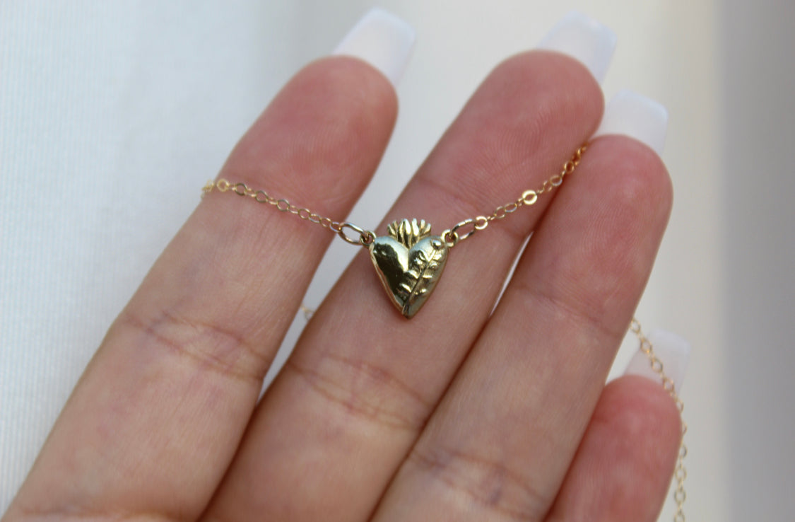 Holy Hearts™ Chaste Heart Of St. Joseph Necklace