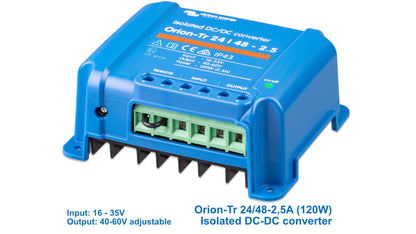 DC-DC Transformers: step up/down converters for 12V, 24V & 48V DC