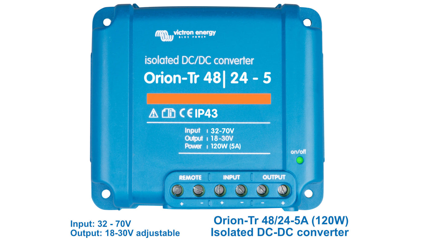 DC-DC Transformers: step up/down converters for 12V, 24V & 48V DC
