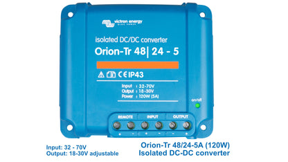 DC-DC Transformers: step up/down converters for 12V, 24V & 48V DC